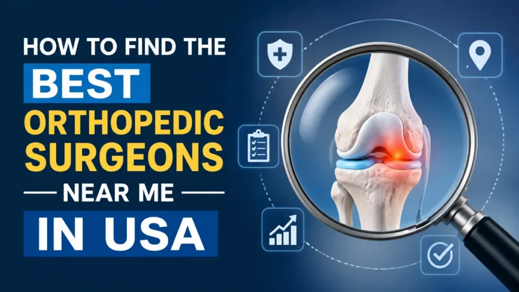 How to Find the Best Orthopedic Surgeons Near Me in USA